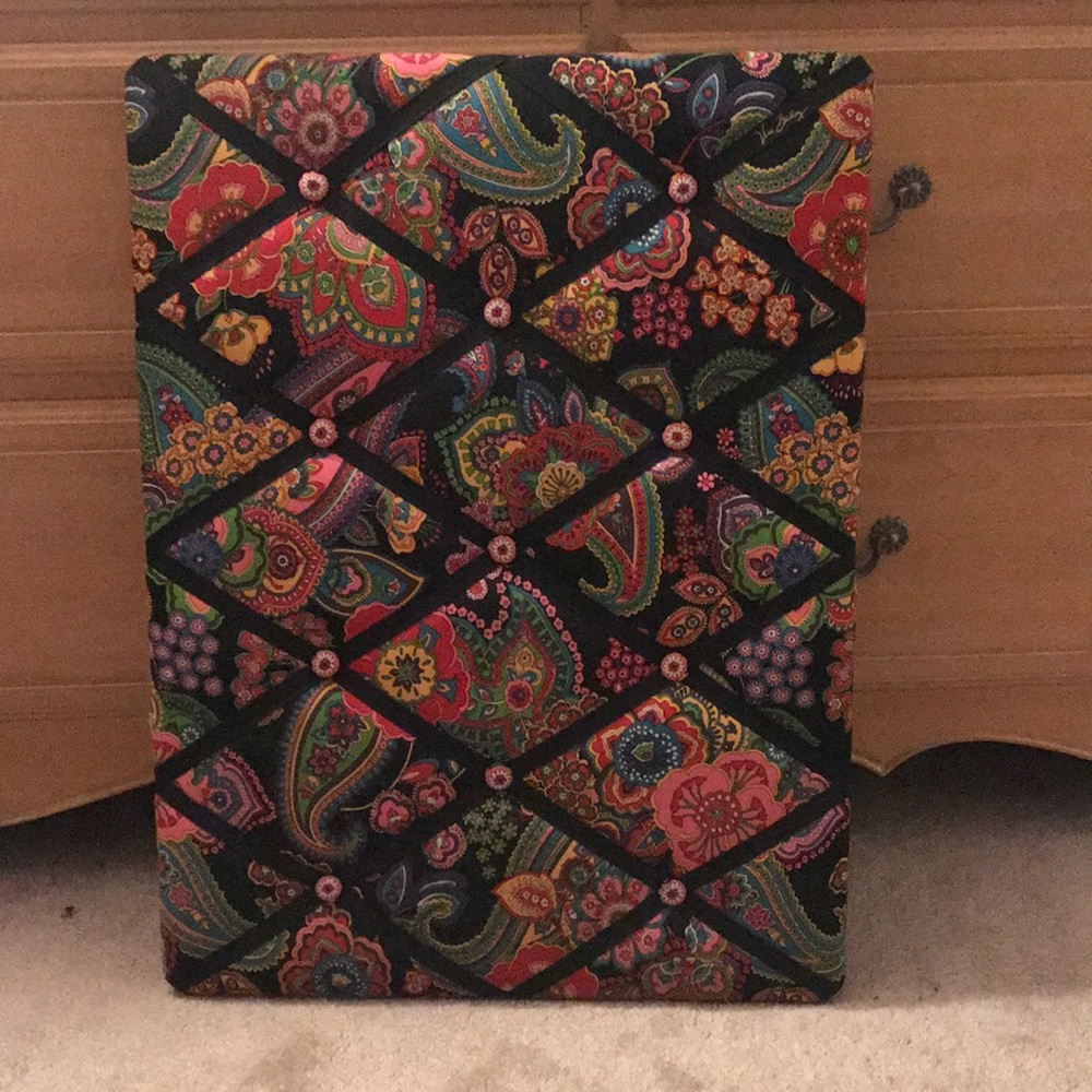 Vera Bradley ribbon board for pictures
